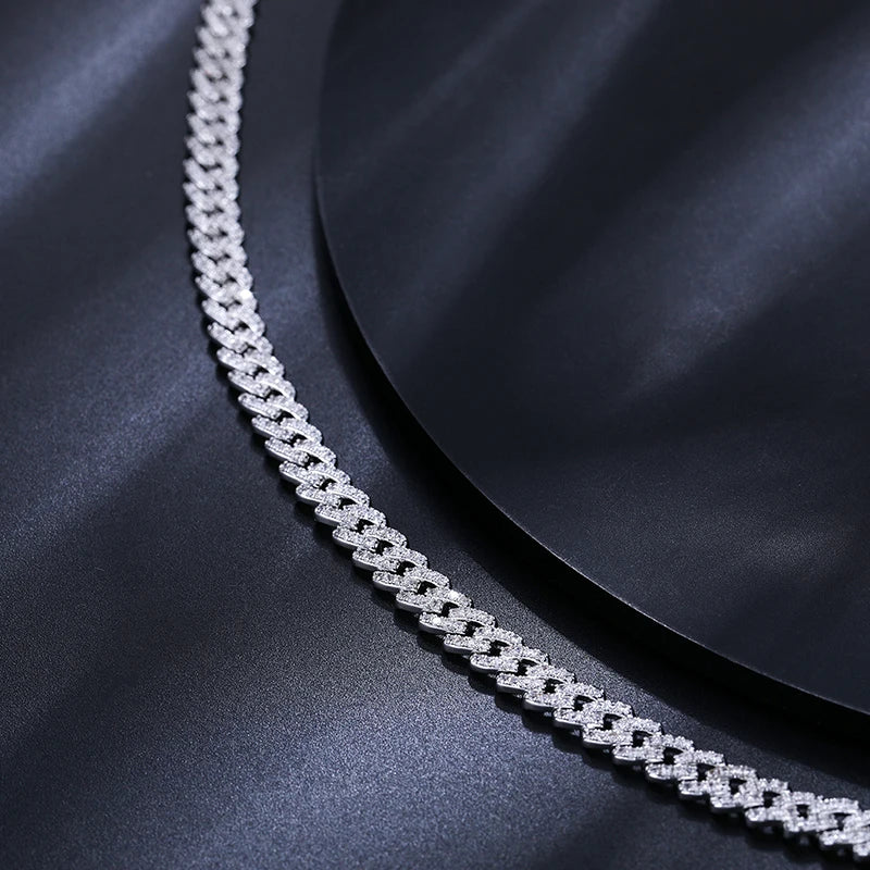Moissanite Iced-Out Bracelet/Necklace